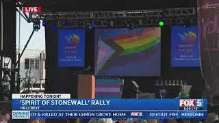 San Diego Pride: 'Spirt Of Stonewall' Rally Set To Kick Off