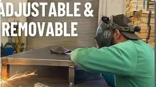 Fully TIG Welded Battery Tray &ndash; Removable Lip & Adjustable Legs | DIY Fabrication