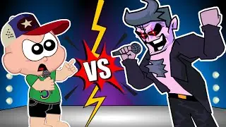 Cebolinha e Mônica VS Daddy Dearest em Friday Night Funkin - Desenho Animado