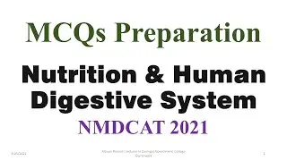 Human Digestive System, #Nutrition, #Digestion, #NMDCAT2021, #MDCAT, #Biology