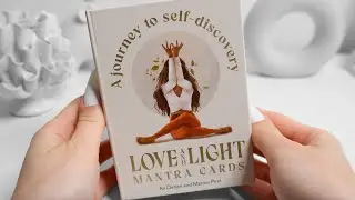 MANTRA CARDS: Love and Light Mantra Cards | Full Flip Through