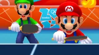 Table Tennis Doubles Event 🥇 (Hard) &ndash; Mario & Sonic at the London 2012 Olympic Games