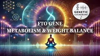 🧬 DNA Sonification & Music Healing |  🧬 FTO Gene | Obesity Rx, Energy Balance, DNA RNA Repair