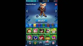 Sonic Forces: Speed Battle - all characters I have collected (my final video for 2025) @Carterox10 