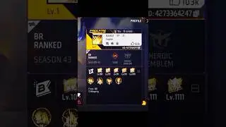 RAHAT FF 71 1 LEVEL ID PROFILE 😱 #trending #shorts #garenafreefire #viralvideo #daddycaling