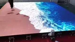 indoor P3.9/P4.8 LED video floor for entertainment