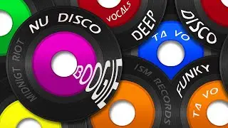 Nu Disco - Boogie #01 - continuous DJ mix by Ta Vo