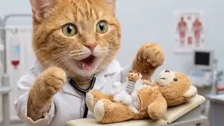 Cats and kittens 🧡🐾 finding their way through gently messy moments