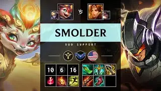 Smolder Support vs Leona - NA Diamond Patch 25.16