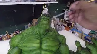 Incredible Hulk Build And Paint Plus Veneers PART TWO