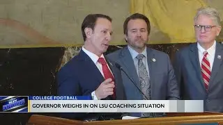 Gov. Landry says LSU athletic director won&rsquo;t choose next head football coach