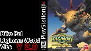 Digimon World Vice Hardcore Progression 2.0 PS1 (Live) - Episode 01 - Weregarurumon??? Newgame !!!