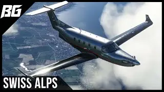 Challenging Flight Over the Swiss Alps |  Microsoft Flight Simulator