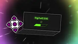 &laquo;DIGITAL Z&raquo; от Bluepper [ВСЕ МОНЕТЫ] | Geometry Dash Weekly Demon #254