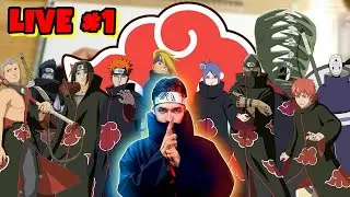 🔴 LIVE - AKATSUKI 2023 Desenhando ao vivo #1