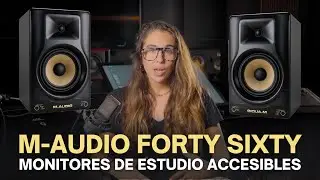 M-AUDIO Forty Sixty: Monitores de estudio econ&oacute;micos, con Bluetooth, DSP y m&aacute;s