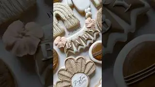 🎀Baby Shower Cookies #cookiedecorating #handmade #cookies #cake #cookieart #royalicing #sugarart