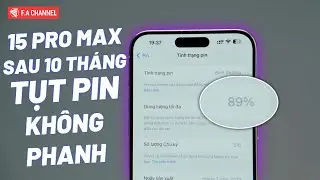 iPhone 15 Pro Max Sau 10 Tháng Dùng Như Phá - Bất Ngờ Vì 