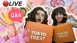 GFM Tries Japanese Sakura Snacks Live + Q&A *FULL STREAM*