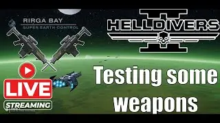 Weapons Testing | #helldivers2 #helldivers #lowendgaming #gaming
