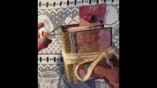 Handmade mini micro journal