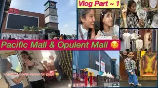 Pacific Mall Delhi | Opulent Mall Ghaziabad |  Vlog part - 1 |