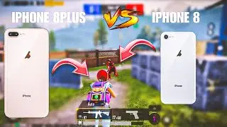 IPHONE 8 PLUS Vs IPHONE 8 PUBG COMPARISON  || TDM M416 ONLY || WHO WILL WIN  PUBG MOBILE