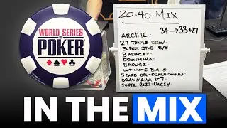 Mixed Poker Games Are Getting Popular - $20/$40 WSOP Poker Vlog 
