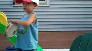 Kids Dancing to Flying Mueller Brothers Music On Deck