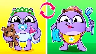 Parents Turn into Babies! 👶😂 Funny Family Story |  Kids Songs And Nursery Rhymes by Baby Zoo Story✨