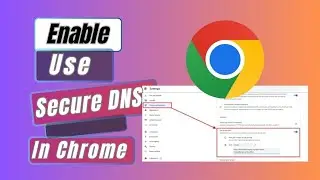 Fix Use secure DNS This setting is disabled on managed browsers