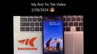My first Tic Tok Video 😁