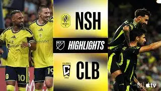 Nashville SC vs. Columbus | Full Match Highlights | Battle To The Final Seconds!