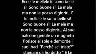 Testo - Gigi Proietti - ho detto al sole.. (Mi dispiace di morire ma son contento..)