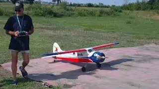 First Flight Beaver 1/4 Scale With Evolution GX33 and Smoke
