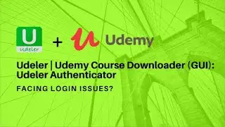 Udeler | Udemy Course Downloader (GUI): Udeler Authenticator