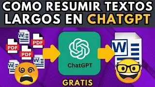 C&oacute;mo hacer RES&Uacute;MENES de TEXTOS LARGOS con ChatGPT sin perder informaci&oacute;n y Exportar a Word