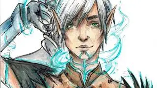 Fenris from Dragon Age 2 fan art by Shaya Fury