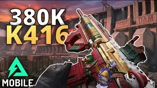 Wiping Squads With The Budget K416 Loadout in Garena Delta Force Mobile 