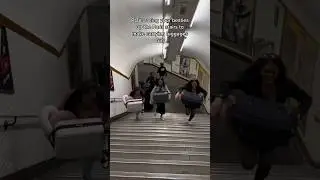 Paris stairs are different !😭#bestmoments#shorts#paris