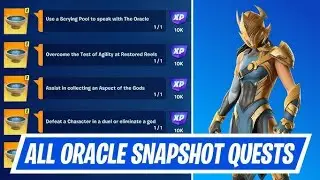 Fortnite Complete Oracle Snapshot Quests - How to EASILY Complete Story Oracle Snapshot Challenges