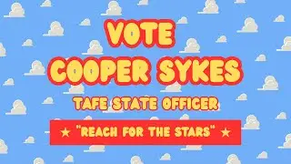Cooper Sykes - TAFE State Officer Campaign Speech