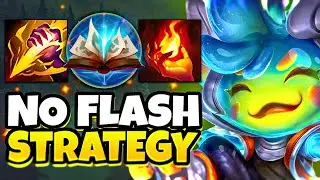 They Thought I Was Crazy For Not Taking Flash On Teemo Jungle...
