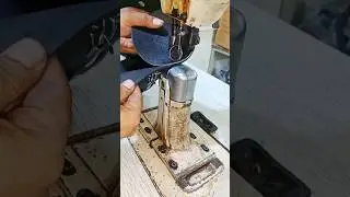 Stitching a Handmade Leather Tool Bag | Leathercraft Sewing Process