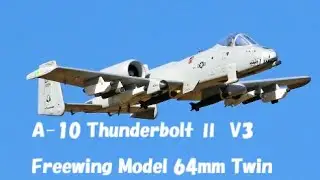 A-10 Thunderbolt Ⅱ V3 64mm Twin EDF Freewing Model 20260110