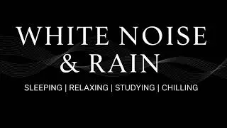 Heavy Rain & White Noise for Sleeping , Reading and Relaxing #sleepmusic #whitenoise #sleepsounds 