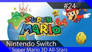 Walkthrough - Super Mario 64 Switch #24 - Bibberberg Bob - Baue einen Schneemann