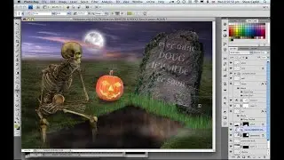 RetouchPRO LIVE - Halloween Photomontage