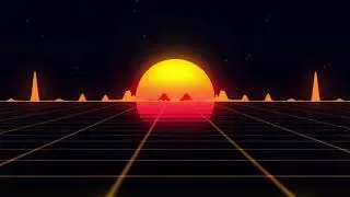 Instrumental Leylim Ley Turkish Music - Audio Visualizer | Ae Spectrum | Retro Motion Graphic