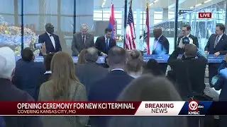 2023 new KCI terminal ribbon cutting ceremony